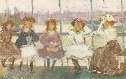 Maurice Prendergast Evening on a Pleasure Boat oil